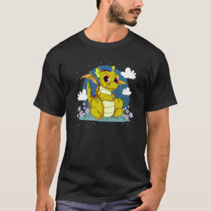Dragon Fantasy Creature Animal Niedlich Dragon T-Shirt