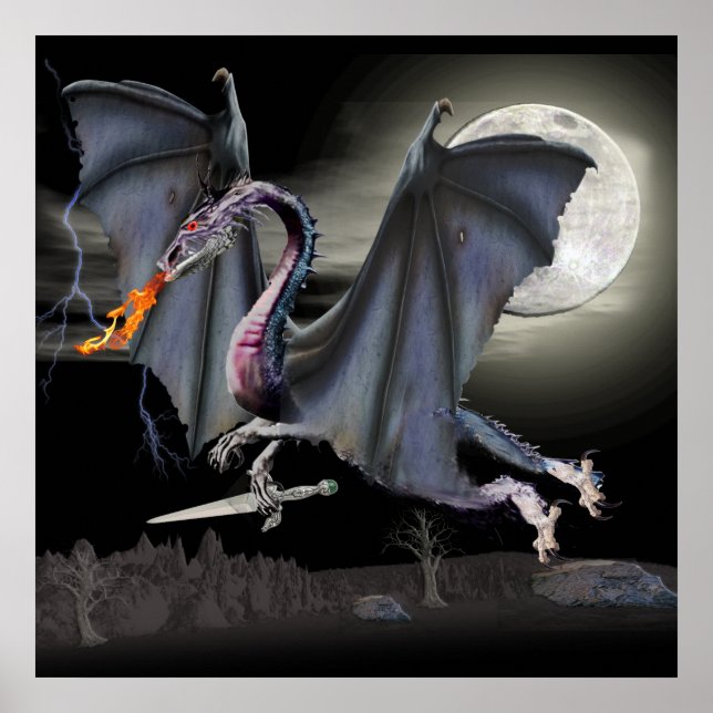 Dragon Fantasy Poster (Vorne)