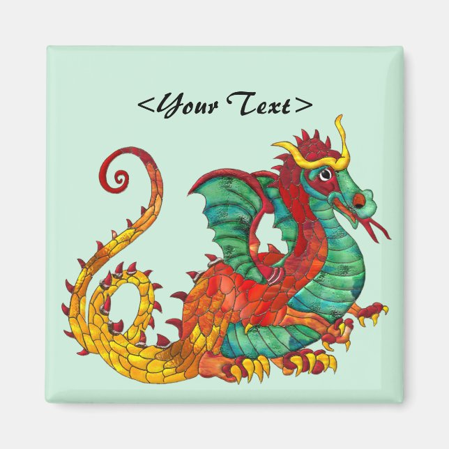 Dragon Fire Magnet (Vorne)