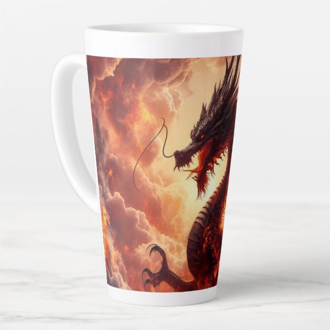 Dragon Fire Milchtasse (Linke Ecke)