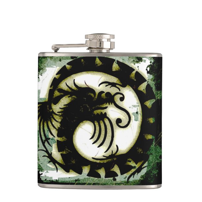 Dragon Flask Flachmann (Vorderseite)