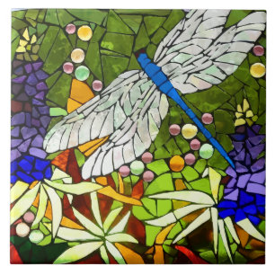 dragon-fly, Libelle, Fliese