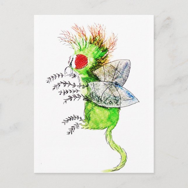Dragon Fly Postcard Postkarte (Vorderseite)