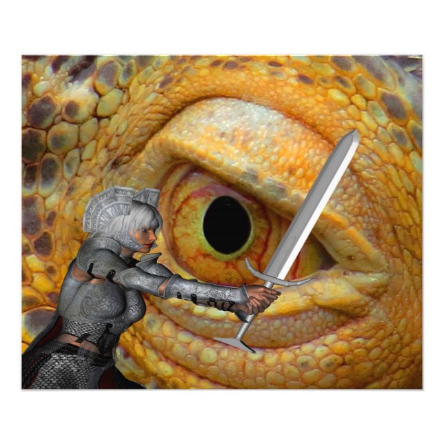 Dragon Folk Tale Fotodruck (Vorne)