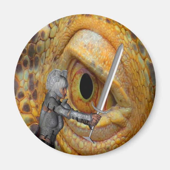 Dragon Folk Tale Magnet (Vorne)