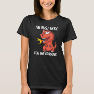Dragon for Men Women Feuer Atemkreatur T-Shirt