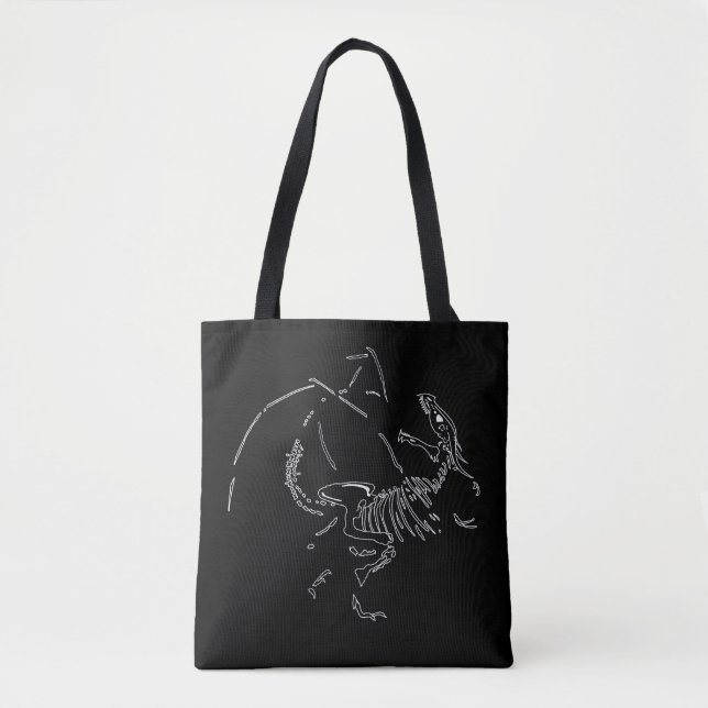 Dragon Fossils Tasche (Vorderseite)
