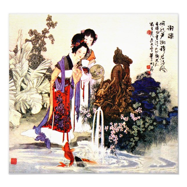 Dragon Fountain Fotodruck (Vorne)