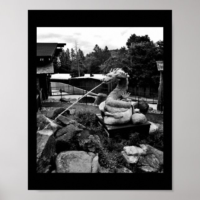 Dragon Fountain Poster (Vorne)