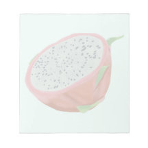 Dragon Fruit Blue Notepad