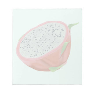 Dragon Fruit Blue Notepad Notizblock