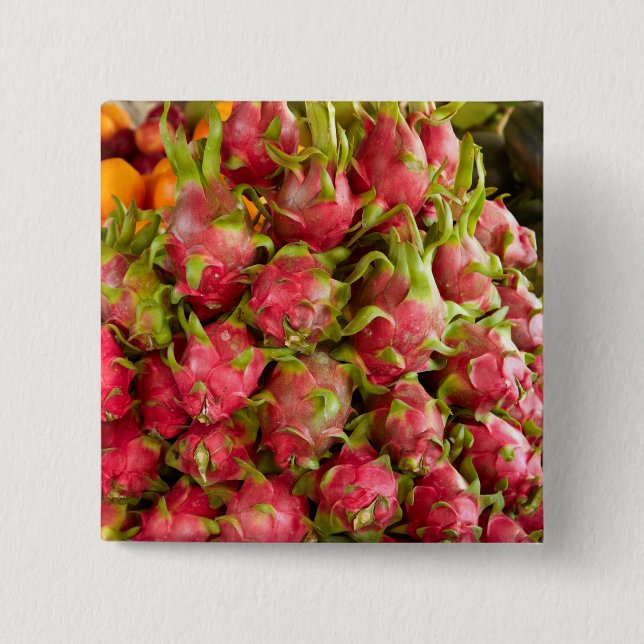 Dragon Fruit | Can Duoc Market Button (Vorderseite)