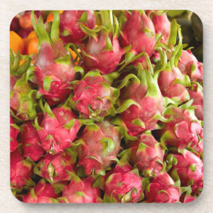 Dragon Fruit   Can Duoc Market Getränkeuntersetzer