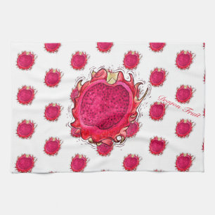 Dragon Fruit Kitchen Handtücher