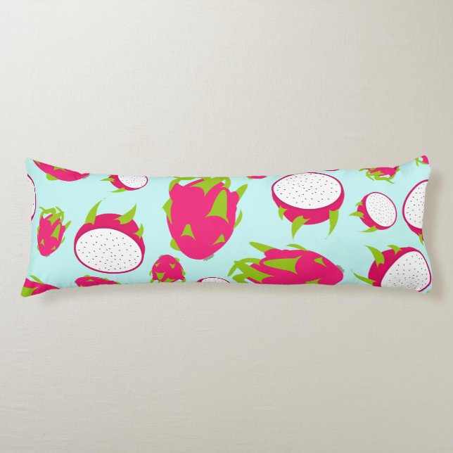 Dragon Fruit Pattern Seitenschläferkissen (Vorderseite)