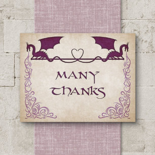 Dragon Gamer Fantasy Dankeskarte