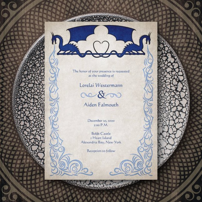 Dragon Gamer Fantasy Einladung (Von Creator hochgeladen)