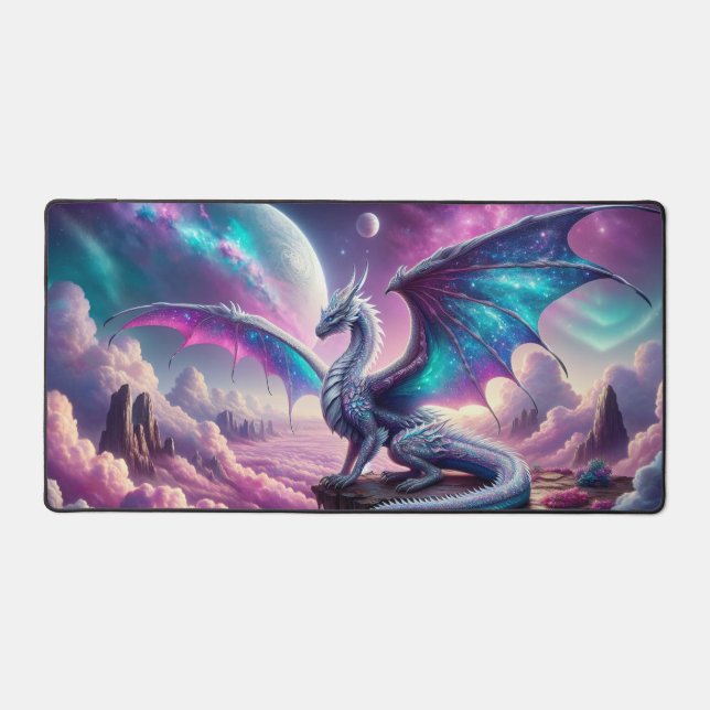 Dragon Gaming Mat mythisches Mauspad Große Schreibtischunterlage (Vorderseite)