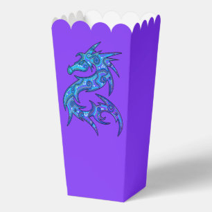 Dragon gefüllt mit Dots Muster 1a Geschenkschachtel