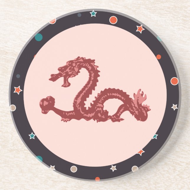 Dragon Getränkeuntersetzer (Vorne)