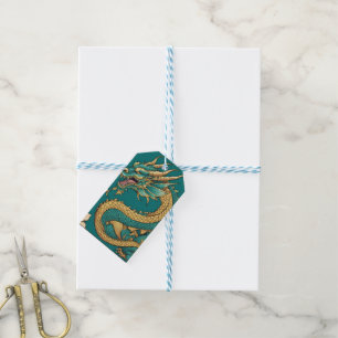 Dragon Gift Tag Geschenkanhänger