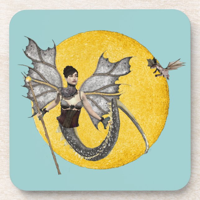 Dragon Goddess Cork Untersetzer (Vorderseite)