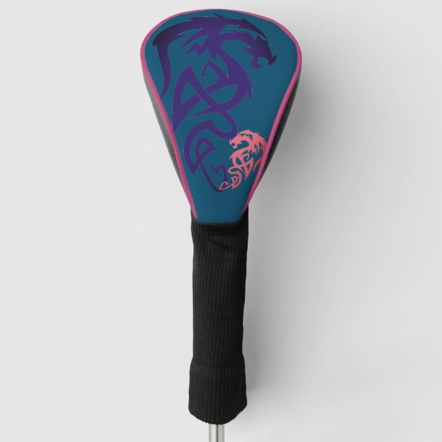 Dragon Golf Head Cover Golf Headcover (Vorderseite)