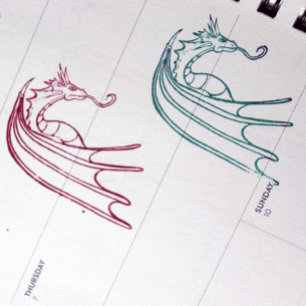 Dragon Gummistempel