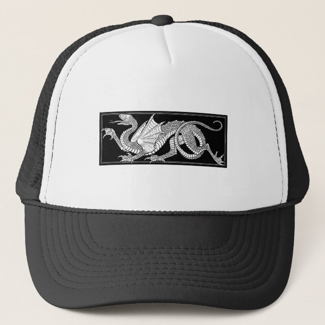 Dragon Hat Truckerkappe (Vorderseite)