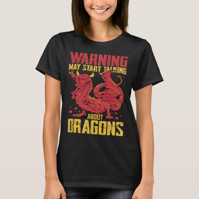 Dragon Head  Cute Fantasy Creature  1 T-Shirt (Vorderseite)