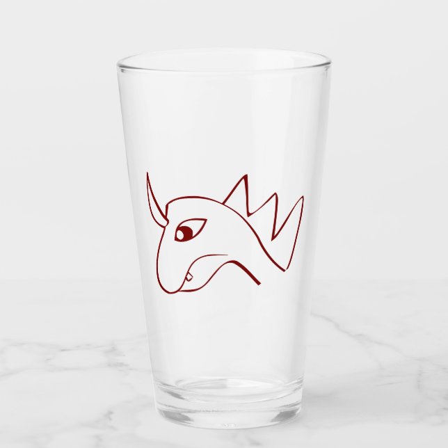Dragon Head Tumbler - Mythisch & Bold (Vorderseite)