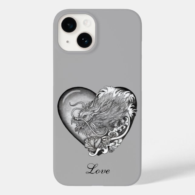 Dragon Heart Case-Mate iPhone 14 Hülle (Rückseite)