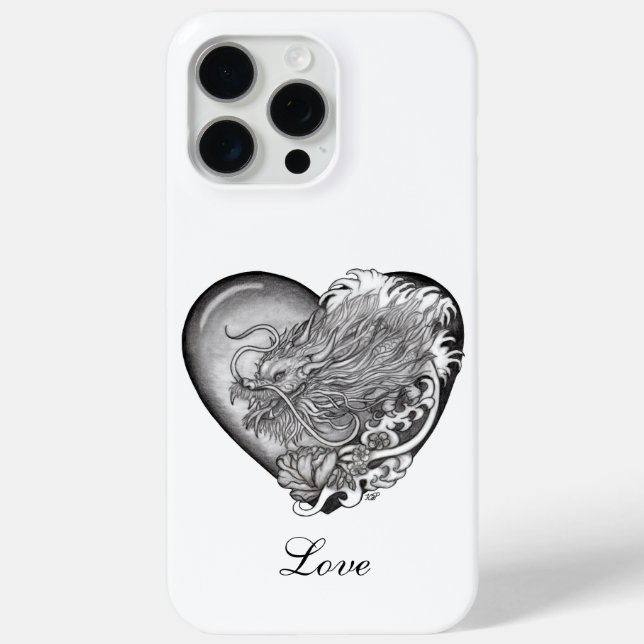 Dragon Heart Case-Mate iPhone Hülle (Rückseite)