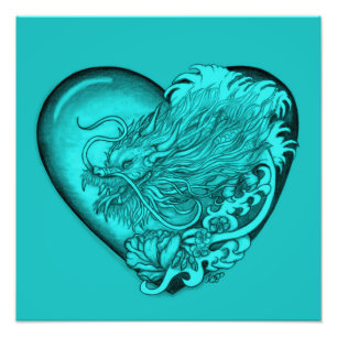 Dragon Heart Fotodruck
