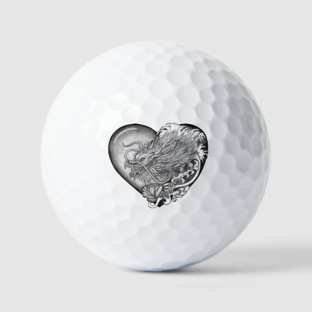 Dragon Heart Golfball (Vorderseite)