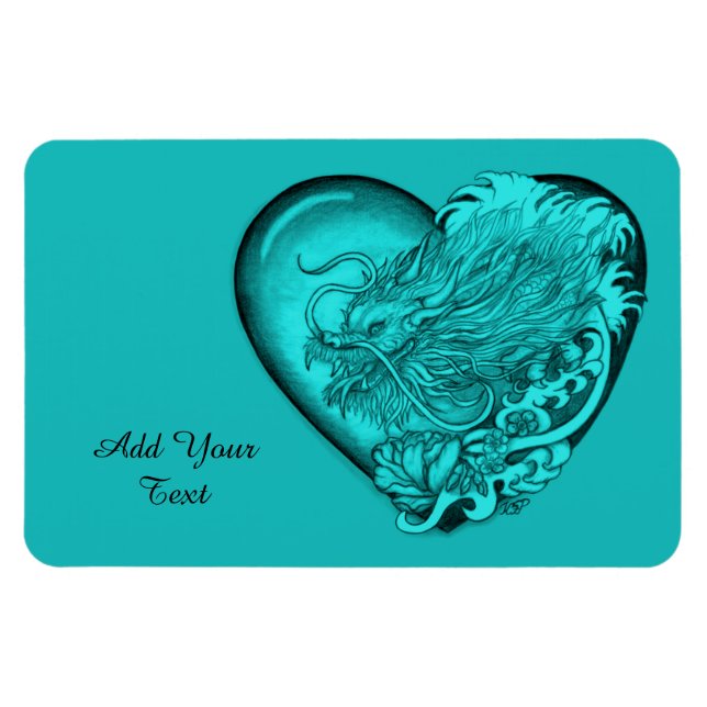 Dragon Heart Magnet (Horizontal)