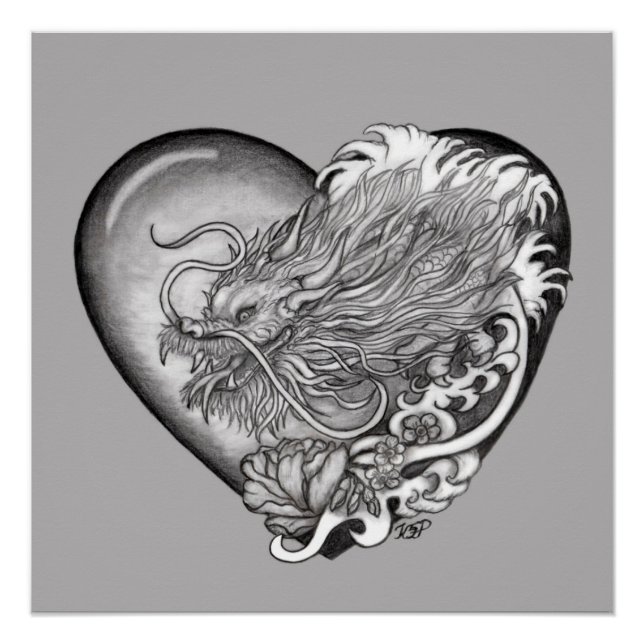 Dragon Heart Poster (Vorderseite)