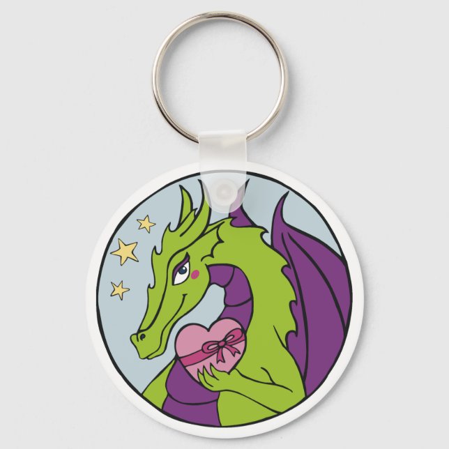 Dragon Heart Schlüsselanhänger (Vorderseite)
