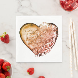 Dragon Heart Serviette