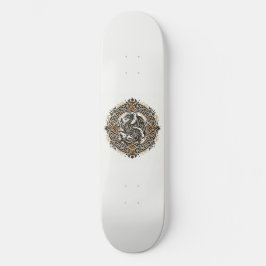 Dragon in Circle Skateboard