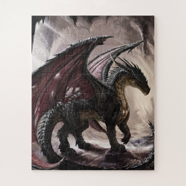 Dragon in Höhle (Vertikal)