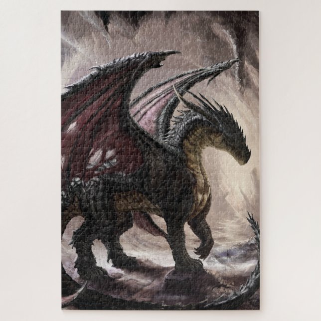 Dragon in Höhle (Vertikal)