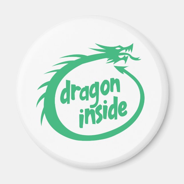 Dragon Inside Magnet (Vorne)