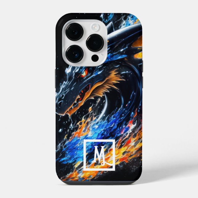 Dragon iPhone 14 Pro Hülle (Rückseite)