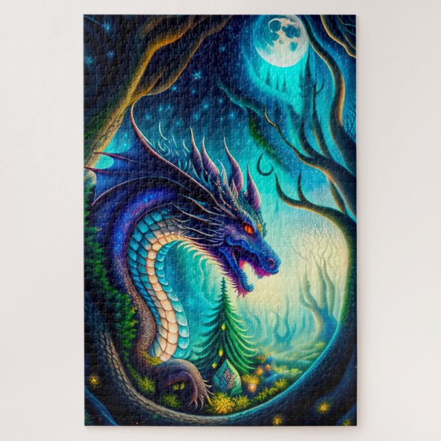Dragon Jigsaw Puzzle (Vertikal)