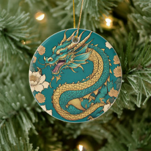 Dragon Keramik Ornament