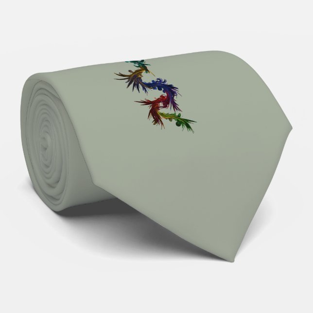 Dragon Krawatte (Gerollt)