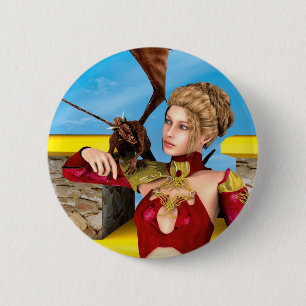 Dragon Lady Button