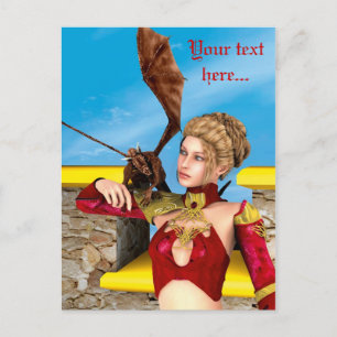 Dragon Lady Postkarte