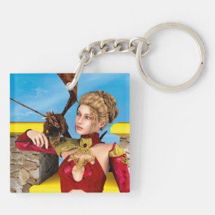 Dragon Lady Schlüsselanhänger
